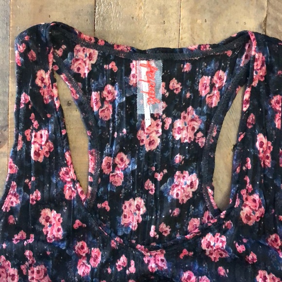 Free People floral tank
